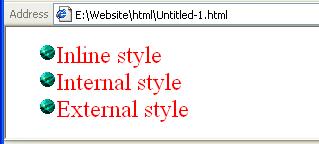 Ví dụ: <ul style="list-style-image:url(../image/b3.