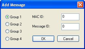 Enabling this checkbox adds the Group 4 Offline Connection Set messages to the filter. Figure 7 Offline Conn. Set 1.