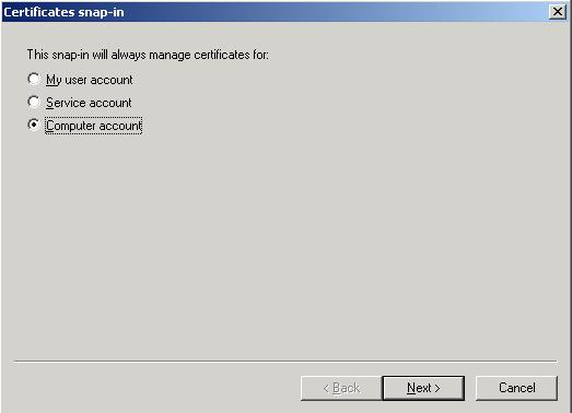 Select the computer to be managed (the one where SSRS is installed): If SSRS is installed