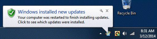 Tip 3 Do Windows Updates Microsoft pushes updates to Windows to you on the 2 nd Tuesday of each month.
