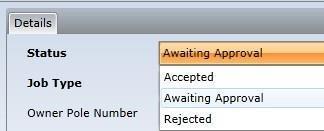 Validating a PA Ticket After the attachment request is received, the pole owner/alt. pole owner can edit certain fields on the ticket.