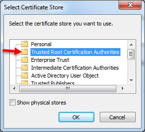 In the General tab of the Certificate window, click Install Certificate to activate the