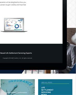 We created a refreshed digital experience that supported MLF Lexserv s brand