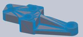 19 MB 70 MB CAD STL conversion provided by vendor as part of CAD system CAD model may not