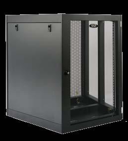 Vertical-Mount Cabinets for Low-Profile Installation 2U, 4U, 5U, 6U, 12U