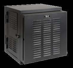 cabinets available in 12U and 18U sizes Open Frame Racks for Devices in