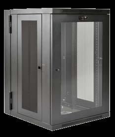 6U, 9U and 12U cabinets without hinged back Patch-Depth Cabinets for