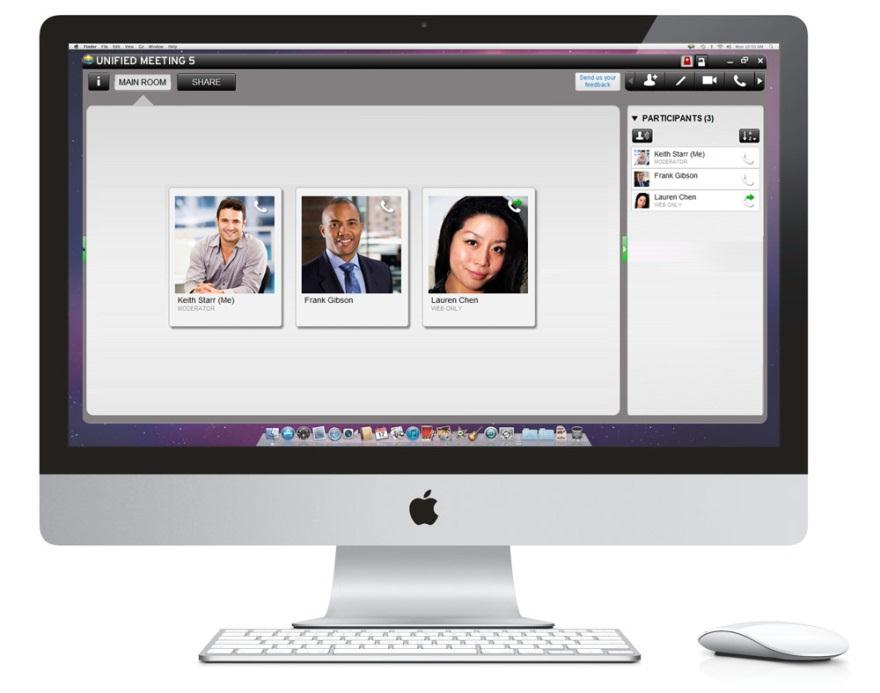Unified Meeting 5 User Guide for MAC Unified Meeting 5, a meeting and collaboration application enhances the way you communicate by making meetings convenient and easy to manage.