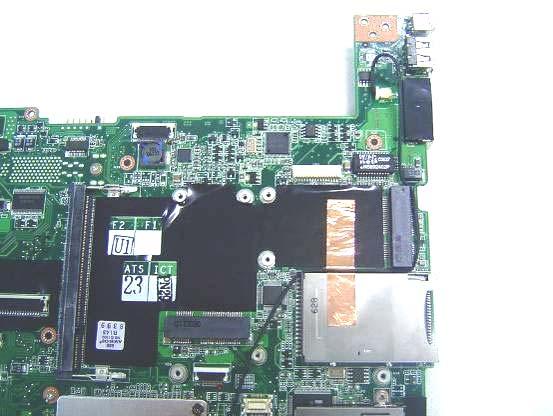 Turn over the mother board