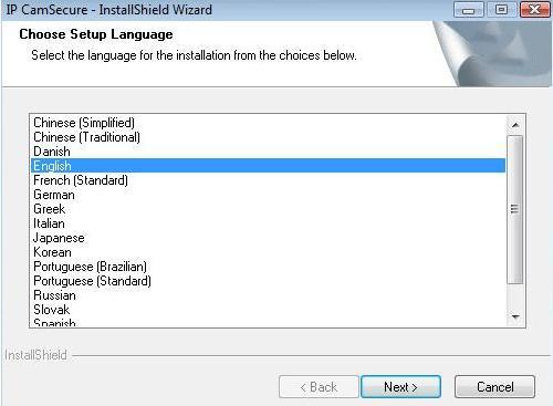 Step 3: Select the language for installation from the choices below.