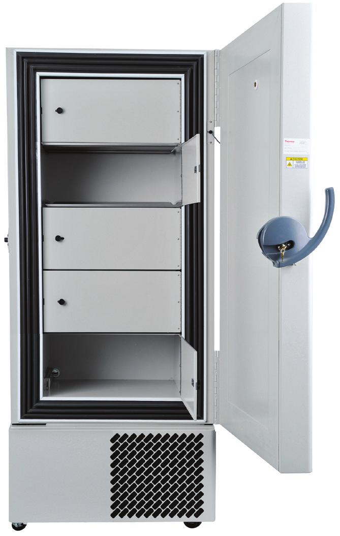 Isotemp Ultra-Low Temperature Freezers Safeguard your precious samples with advanced technology and exceptional quality Robust Cabinet Design: Constructed of high-strength steel with a