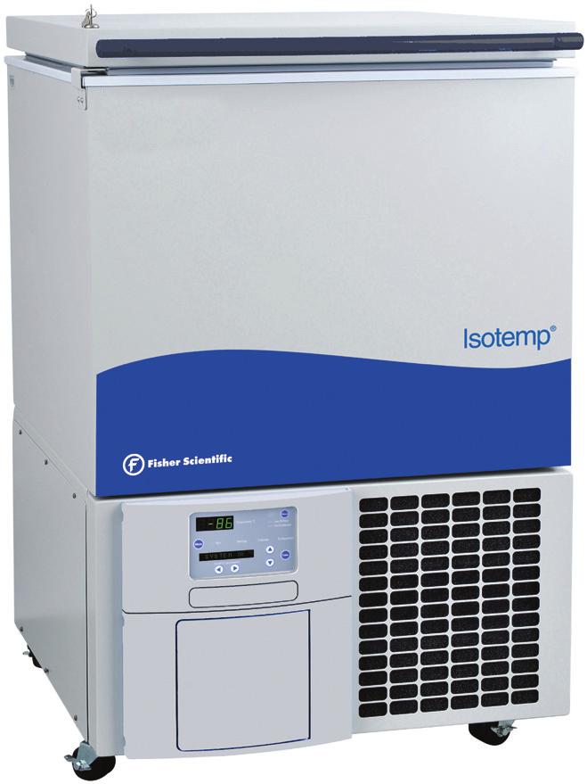 Isotemp Ultra-Low Temperature Chest Freezers» Easy to use controls» Standard RS-232, dry contacts and 4-20 milliamp analog output.