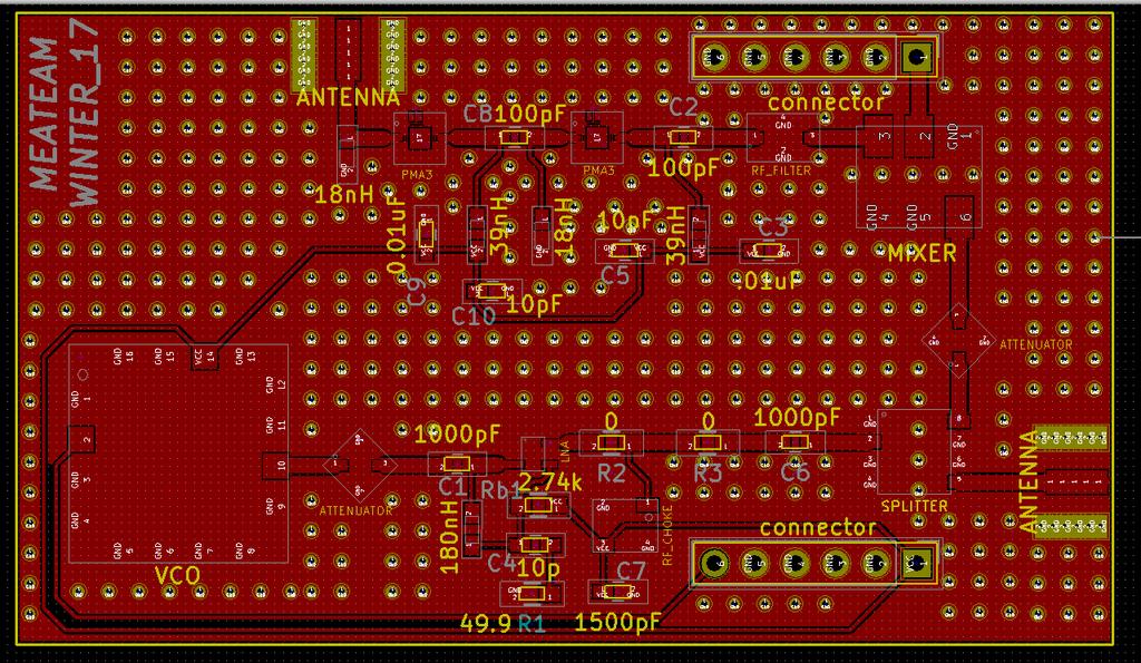 Figure 11. PCB Calculator interface The substrate column lists the properties of the PCB material which we do not have control because these numbers depend on the vendor s criteria.