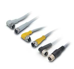 Accessories: Cables Cables with quick-disconnect plugs Industry standard M8 and M screw-lock connectors Axial cable and right-angle connector models available Available in 2 meter, 5 meter, and 7