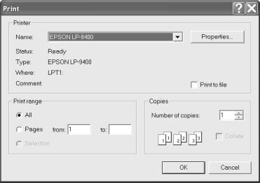 Set print options, and click the OK button to start printing. Sending.mdm files by e-mail.mdm files can be sent by e-mail.