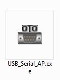 3.7. While the Device Driver Installation Wizard is completing, click Finish to exit. 4. USB to Serial Application Operation Note: The application programmer USB_Serial_AP.