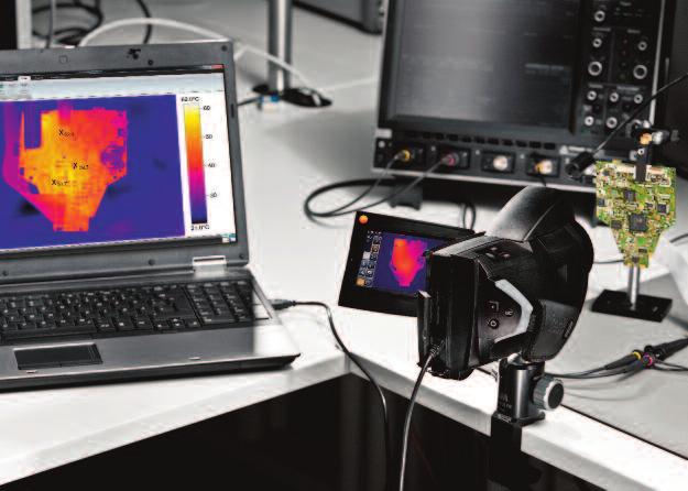 0 interface, all data from the thermographic recording are directly transferred