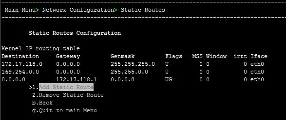 Migrating to Version 7.4 8.1.5.5 Static Routes 1.