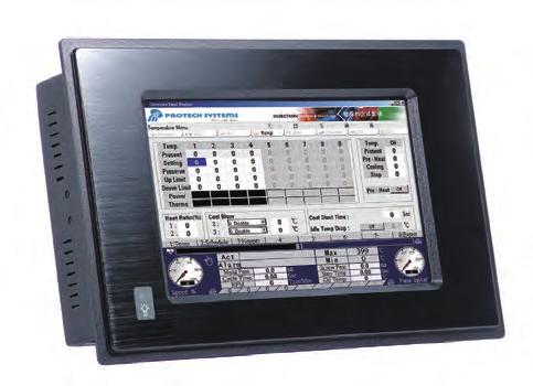 PPC-1208F Industrial 7" widescreen ARM-based panel PC with Freescale i.