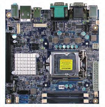 BM-0947 Mini-ITX Intel 4th Gen. Core i7 / i5 / i3 / Pentium desktop CPU / single LVDS USB Connecter PCIe(x16) COM ATX Power Connector Intel 4th Gen.