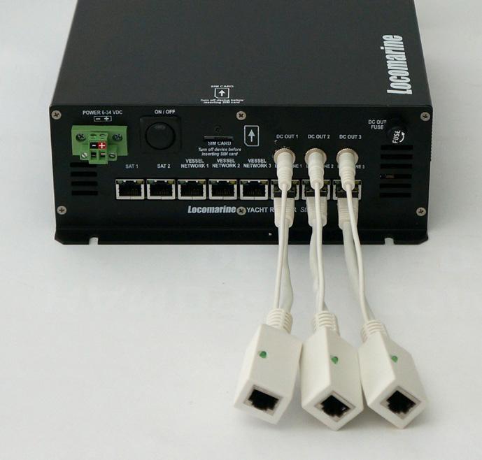 11.2. Connecting WIFI Extender to Yacht Router Standard Yacht Route Standard support unlimited number of WIFI Extenders.