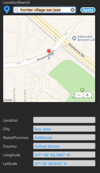 Direct Tagging Adding Custom Places You may have some images that contain partial location data, such as GPS coordinates from photos taken with your mobile phone, but are missing tags for things like
