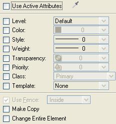 Tool Enhancements Use the Match element attributes by selection dropper icon to match the element attributes in the tool settings to those of a selected element in the model.