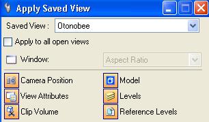 Dialogs Saved views dialog The Saved Views dialog can be opened from the Primary Tools toolbox.