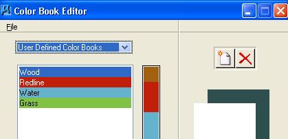 11 In the View Setup section, select the Limit model. 12 Fit all views. Color Book Editor Use this dialog to create and maintain color books. Select Settings > Color Books to open it.