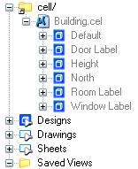 Project Explorer Review 5 Navigate to \WorkSpace\Projects\Examples\Building, select the \cell folder, and then click OK 6 In Project Explorer, expand the Cells folder and the cell/ sub-folder.