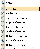 Reference Dialog Changes 4 With Element Selection active, right press on the wall between the