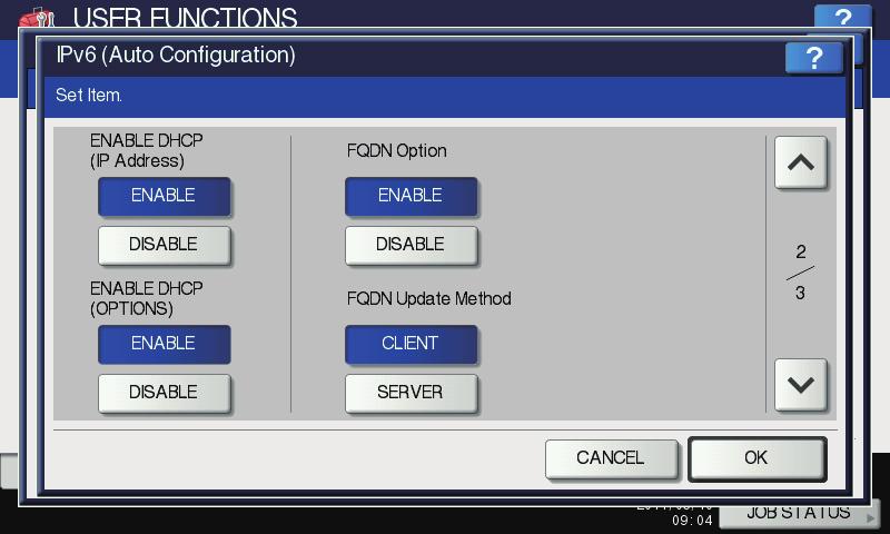 2 SETTING ITEMS (ADMIN) 2.SETTING ITEMS (ADMIN) 2 Specify the following items as required and press.