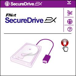 As mentioned above, SecureDrive EX offers 2 storage partitions, public section and security section for user s convenience.