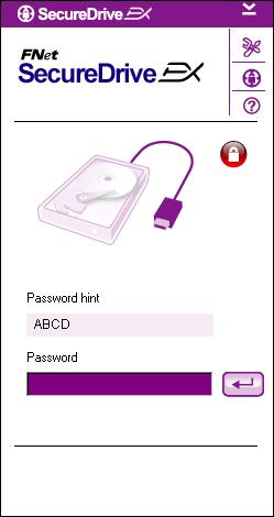 6. A red Lock icon indicates security section has been successfully locked up. The password input request will also be displayed. 5. Click on My Computer. 6.