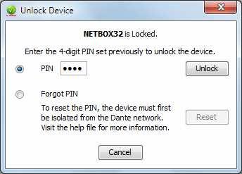 The padlock icon will change to red indicating that the device is now locked. From the Device Info Tab: 1. In Network View, select the Device Info tab. 2.