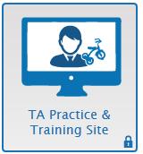 To access the TA Practice & Training Site: 1. Navigate to the Connecticut Comprehensive Assessment Program Portal (http://ct.portal.airast.org). Figure 4. TA Practice & Training Site 2.