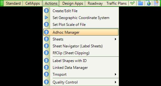 Chapter 6 QUANTITIES AND REPORTS - Defining Adhocs for Quantities FDOT ADHOC MANAGER As previously mentioned, the Department has taken steps to reduce cost by developing a comparable tool that can