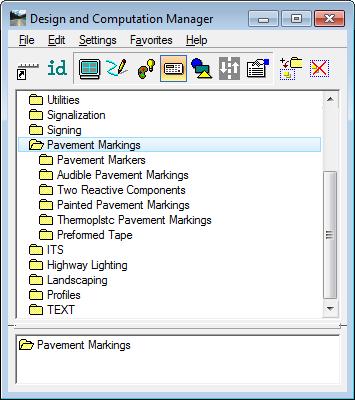 Chapter 6 QUANTITIES AND REPORTS - Generate Quantities D&C MANAGER QUANTITIES From D&C Manager when the Compute option is selected, D&C Manager expands to add a list box at the bottom of the dialog.