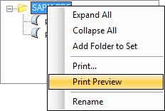 PRINTING TOOLS - Printing in MicroStation From the Print Organizer Chapter 8 Modify an Existing Print Set Preview Sheets in The Print Set The class will now preview the sheets in the Print Set. 9.