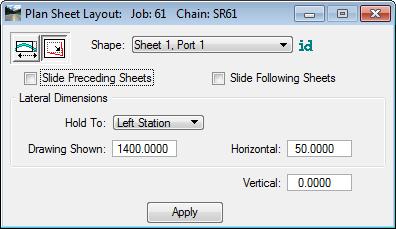 Chapter 4 PAVEMENT MARKING TOOLS - Sheet Layout and Clipping with GEOPAK In either mode, select which sheet is being modified from the Shape list, or click the Identify button to do so graphically.