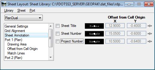 PAVEMENT MARKING TOOLS - Sheet Layout and Clipping with GEOPAK Chapter 4 Note Rotate Reference or Rotate View Rotate Reference is used when stacking more than one sheet per file and Rotate View is