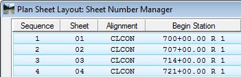 At the bottom of the Sheet Number Manager dialog, toggle ON Window Center Clipping Shape. 8. Select Sheet 01.