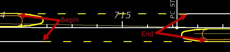 PAVEMENT MARKING TOOLS - Drawing Pavement Markings Chapter 4 4. Click the Single button. This sets the pay item and sets the line to Skip. Set to Start on Stripe.