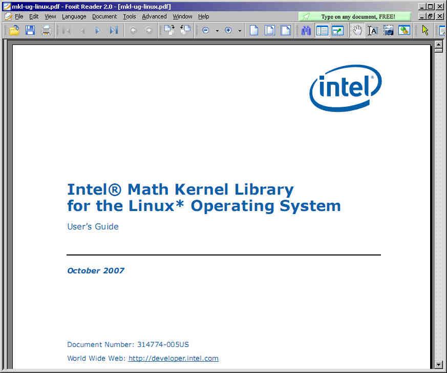 Intel MKL (Math kernel library) Academic license $160.
