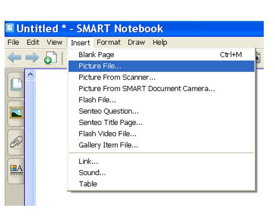 Insert Pictures 3 Ways Picture File Click on Insert from