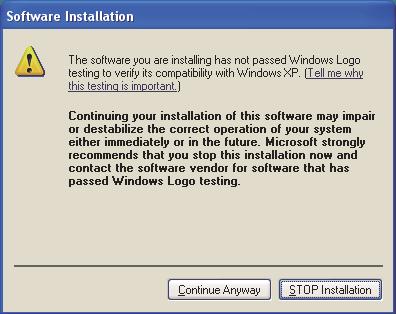 When installing a MELSOFT product, the message on the left may be displayed.
