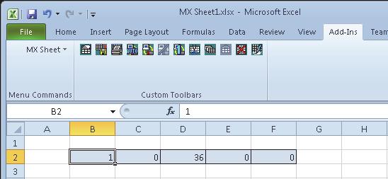 6.2 Monitoring This section provides an example of creating an Excel spreadsheet using the monitor function.