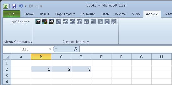 6.3 Writing Data This section provides an example of creating an Excel spreadsheet using the write function.