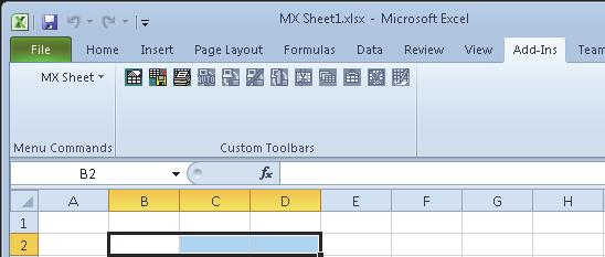 CHAPTER 6 OPERATING MX Sheet (2) Setting MX Sheet This section explains the procedure of creating an Excel spreadsheet for monitor function. Operating procedure 1.