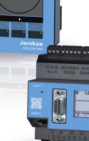 integrated residual current monitoring. The network analyser measures with an accuracy of 0.2%.